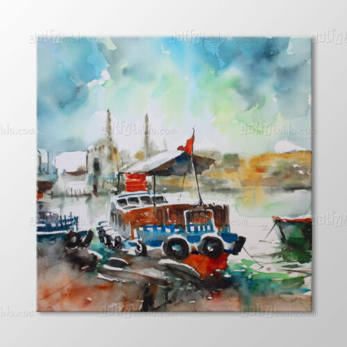 Suluboya Tekneler ve İstanbul Tablo