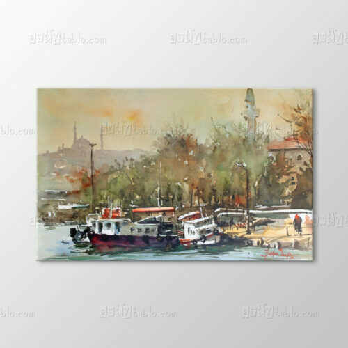 Suluboya Tekneler ve İstanbul Tablo
