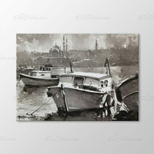 Suluboya Tekneler ve İstanbul Tablo
