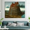 The Tower of Babel Babil Kulesi Pieter Brueghel