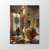 Halı Tüccarı Tablo The Carpet Merchant Jean Leon Gerome