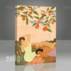 Womens Lying Under Orange Tree Tablo
