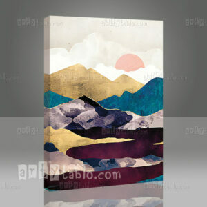 Colorful Mountains Tablo