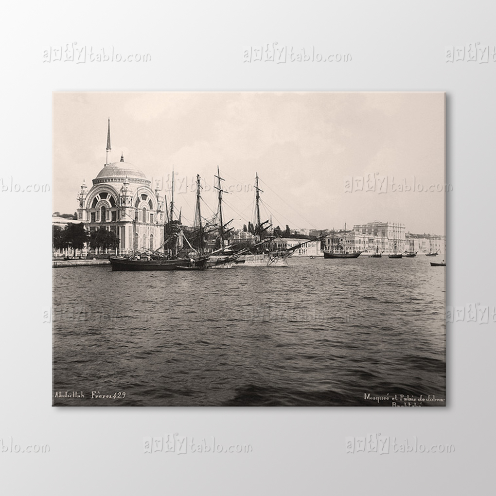 Dolmabahçe Camii ve Sarayı, 1890 Tablo