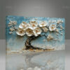 3d çiçekler fotoğraf çerçeveli